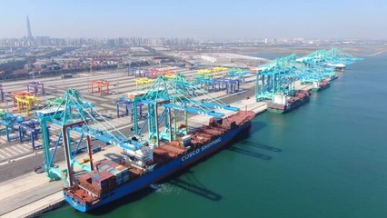 智慧零碳引領(lǐng)未來 天津港全球首創(chuàng)碼頭建設(shè)與管理新標桿